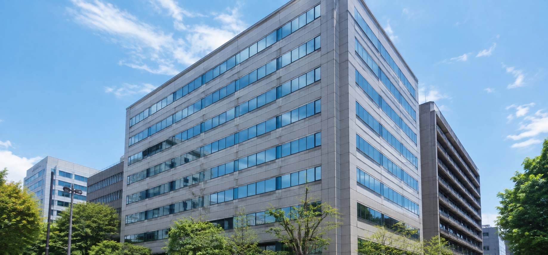 外装修繕が完了した建物